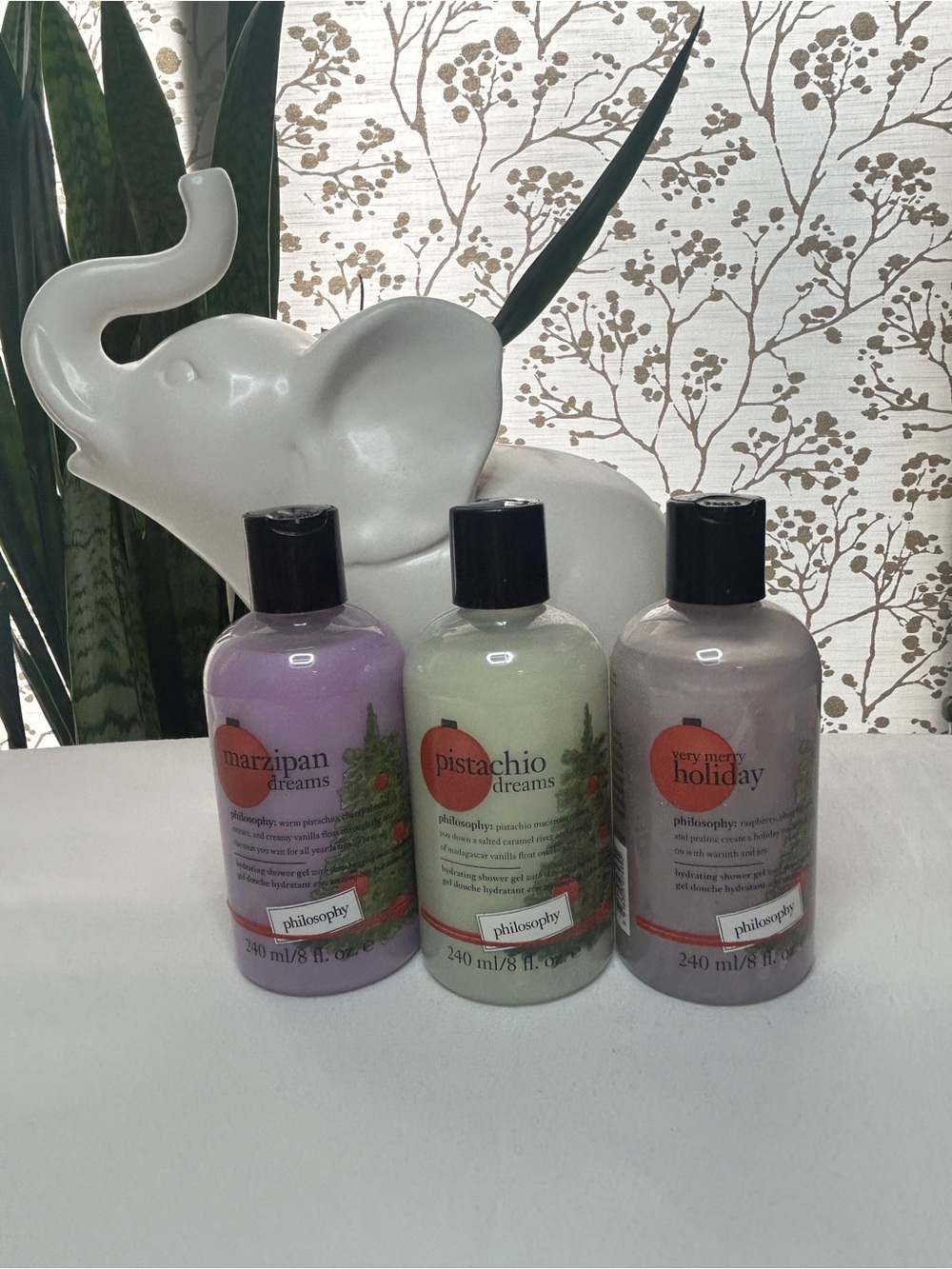NIB Philosophy Holiday Trio 3-in-1 Shower Gel Set 8 oz
